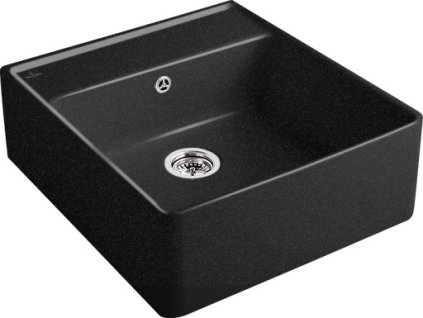 Villeroy & Boch Single 595 Lesklá černá / Chromite glossy DOPRAVA ZDARMA