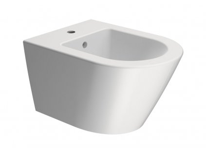 KUBE X bidet závěsný 36x50cm, bílá mat