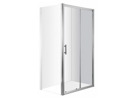DEANTE - Cynia chrom - Sprchové dveře, zapuštěné, 100 cm - posuvné KTC_010P