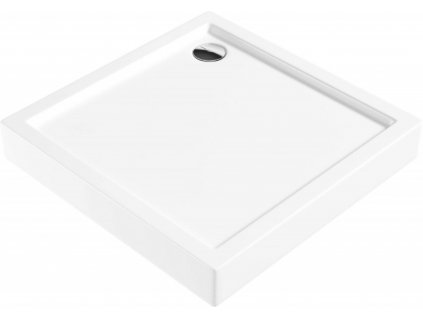 DEANTE - Jasmin bílá - Akrylátová sprchová vanička, čtvercová, 80 cm KGJ_042B