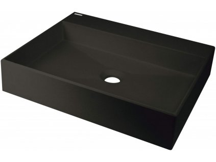 DEANTE - Correo nero Granit umyvadlo na desku - 500x400 mm CQR_NU5S