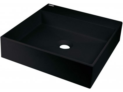 DEANTE - Correo nero Granit umyvadlo na desku - 400x400 mm CQR_NU4S