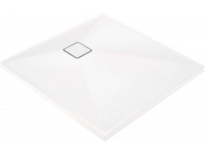 DEANTE - Correo Granitová sprchová vanička, čtverec, 90x90 cm  bílá KQR_A41B