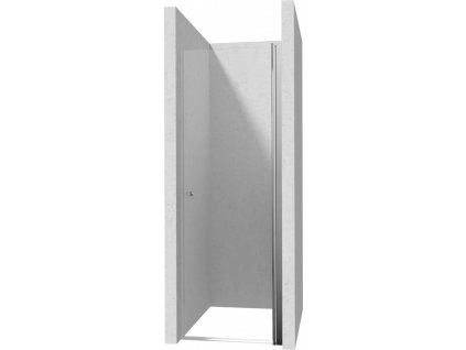 DEANTE - Kerria Plus chrom Sprchové dveře bez stěnového profilu, 90 cm KTSW041P