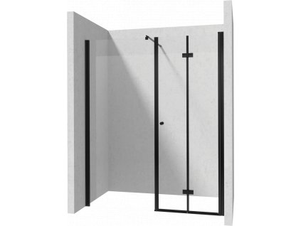 DEANTE/S - Sprchové dveře skládací 100, pevná stěna 100 KTSXN43P+KTS_N30P+KTS_N11X KERRIA/0165