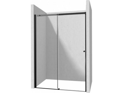 DEANTE - Kerria Plus Sprchové dveře, 180 cm - posuvné černá KTSPN18P