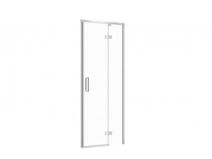 CERSANIT - Sprchové dveře LARGA chrom 80X195, pravé, čiré sklo S932-115
