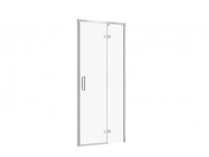 CERSANIT - Sprchové dveře LARGA chrom 90X195, pravé, čiré sklo S932-116