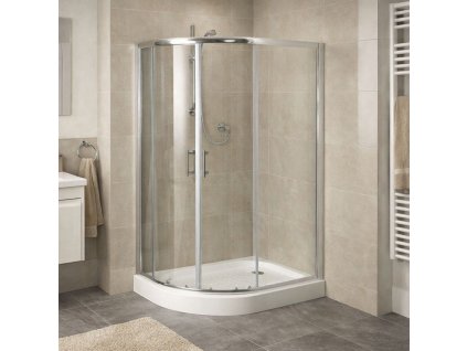 sprchovy asymetricky kout s vanickou ibiza ii