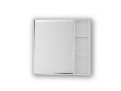 Horní závěsná zrcadlová skříňka SÉVIS, 60 cm, 14 cm, 58.5 cm