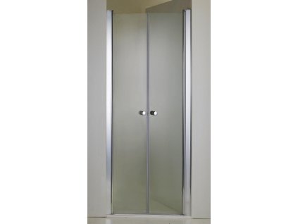 Sprchové dveře VITORIA NEW, 100 cm, Univerzální Levé / Pravé, Čiré bezpečnostní sklo - 6 mm, Hliník leštěný