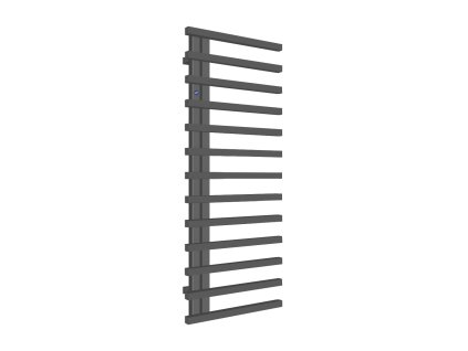 Koupelnový radiátor DARVEL antracit old, Antracit, 50 cm, 125 cm, Spodní 50 mm DOPRAVA ZDARMA