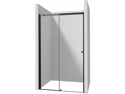 DEANTE - Kerria Plus Sprchové dveře, 130 cm - posuvné černá KTSPN13P