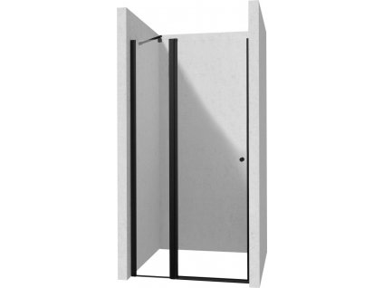 DEANTE - Kerria Kerria Plus sprchové dveře bez stěnového profilu 120 cm černá KTSUN45P