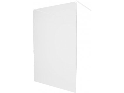 MEXEN/S - KIOTO samostatně stojící sprchová zástěna 100 x 200, transparent 8 mm, bílá 800-100-002-20-00