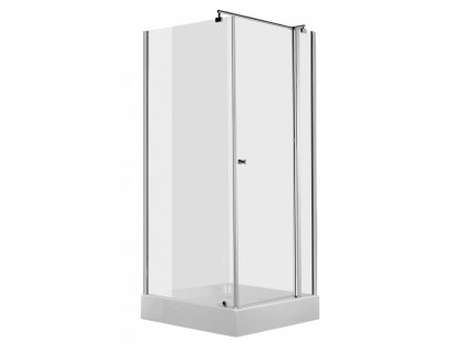 DEANTE - Cubic chrom - Sprchový kout, čtvercový, 90 cm KTI_043P