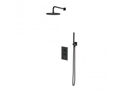 OMNIRES - CONTOUR termostatický podomítkový sprchový systém antracit /AT/ SYSCT11AT