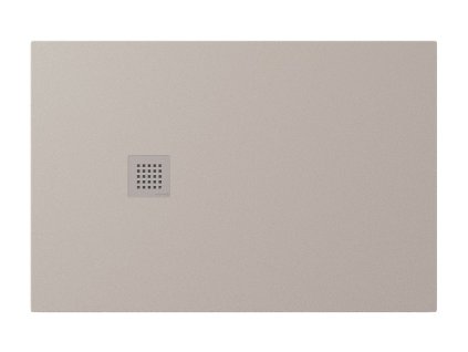 TRENECA vanička z litého mramoru s možností úpravy rozměru, 120x80cm, béžová mat