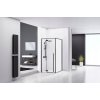 REA - Sprchový kout Fargo 90x90 černý matný REA-K6318