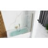 REA - Vanová zástěna Elegant 80 zlatá REA-W5601