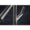 KFA - DUERO DESIGN dřezová baterie s otočnou vytahovací sprchou a přepínáním, INOX 6623-220-22