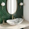 REA - Umyvadlo na desku Royal Granit 61x35 REA-U8596
