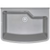 DEANTE - Garden šedá - Technický dřez, 1 - bowl - nástěnný ZYT_310B