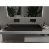 MEXEN - Ava umyvadlo na desku litý mramor B/O 120 x 46 cm, černá 23011270