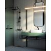 DEANTE - Kerria plus černá - Sprchová stěna / walk - in, systém Kerria Plus, 90 cm KTS_N39P