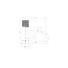 OMNIRES - CONTOUR bidetová baterie chrom /CR/ CT8020CR