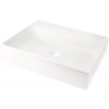 DEANTE - Correo alabaster Granit umyvadlo na desku - 500x400 mm CQR_AU5S