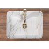 REA - Umyvadlo na desku Kelly Marmo 49x38 REA-U5052