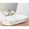 REA - Umyvadlo na desku Cleo 81x41 Shinny Marmo REA-U8403
