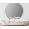 REA - Umyvadlo na desku Cleo 81x41 Shinny Marmo REA-U8403