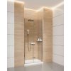 DEANTE - Kerria plus chrom - Sprchové dveře bez stěnového profilu, systém Kerria Plus, 90 cm - skládací KTSX041P