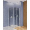 DEANTE - Kerria plus chrom - Sprchové dveře bez stěnového profilu, systém Kerria Plus, 90 cm - skládací KTSX041P
