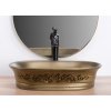 REA - Umyvadlo na desku WILMA RUSTIC REA-U3305