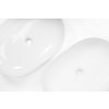 REA - Umyvadlo na desku CLEO 61 WHITE MATT REA-U9653