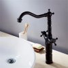 REA - Umyvadlová Kuchyňská baterie Rustico Old Black REA-B5520