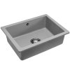 REA - Kuchyňský dřez NELS - grey ZLE-00118