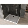 MEXEN/S - Omega sprchový kouta 110 x 90, grafit, chrom + vanička včetně sifonu 825-110-090-01-40-4010