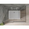 MEXEN/S - Omega sprchový kouta 110 x 90, grafit, chrom + vanička včetně sifonu 825-110-090-01-40-4010