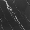 REA - Sprchová vanička Magnum CARRARA BLACK 90x90 REA-K7008