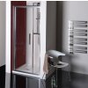 LUCIS LINE skládací sprchové dveře 900mm, čiré sklo