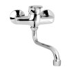 Dřezová nástěnná baterie, Sonáta, s ramínkem trubkovým pr. 18 mm - 200 mm, chrom