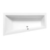 ANDRA L asymetrická vana 180x90x45cm, bílá mat  + slevový kód, + prodloužená záruka