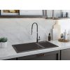DEANTE - Gerbera chrom s černou - Dřezová baterie, výsuvná BGB_B720