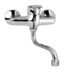 Dřezová nástěnná baterie, Sonáta, s ramínkem trubkovým o 18 mm - 300 mm, chrom