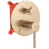 REA - Sprchový set s baterií 150mm Lungo kartáčované zlato + BOX REA-P6609