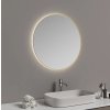Kulaté zrcadlo s LED osvětlením, průměr 60 cm, systém proti zamlžování